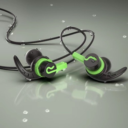 Mic Ear Hook Super Bass Earbuds Wired Headset Sports Earphone Wired Headphone - 第 1/20 張圖片