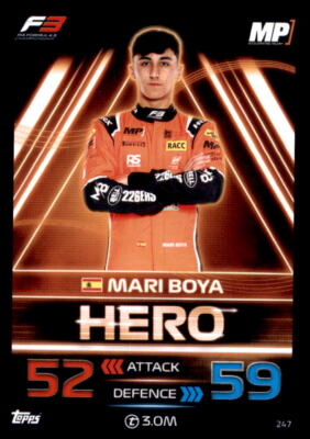 Formel 1 Turbo Attax 2023 247 - Mari Boya - F3 Team