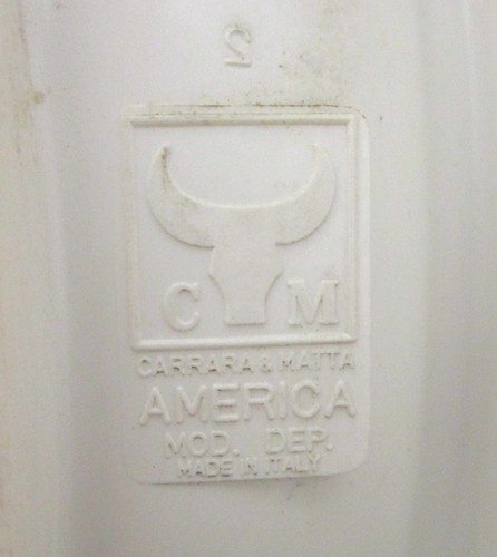 ✅ SPECCHIO ITALIAN DESIGN CARRARA E MATTA MOD. AMERICA EPOCA 1970 VINTAGE - 4315 - Bild 6 von 7