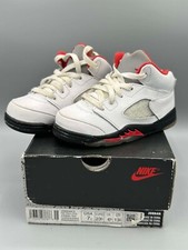 Nike Air Jordan 5 Retro TD Fire Red Size 7C 440890-102