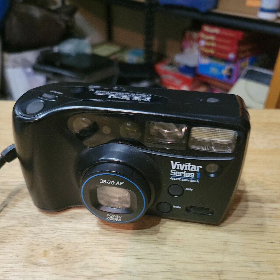 Cámara-telémetro Vivitar Serie 1 460PZ Vintage 35 mm zoom eléctrico enfoque automático  Foto 3 de 4