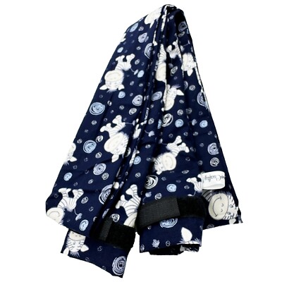 Baumwolle 2m CPAP SCHLAUCH SCHLAUCHABDECKUNG Schlafapnoe Supersoft besondere Bedürfnisse Navy Zebra