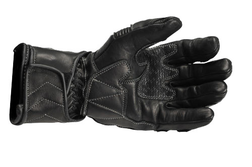 Matador “Knight” - Men's Leather Motorcycle Sport Gloves - Picture 3 of 4