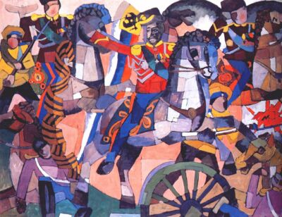 Victory Battle By Aristarkh Lentulov - Quality Matte Print - FRAME ME