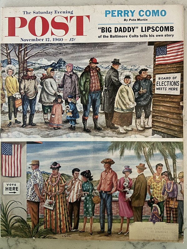 Saturday Evening Post Nov 12 1960: Perry Como Lipscomb Bronowski British Lords