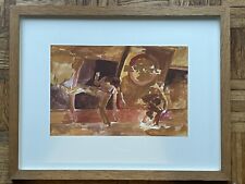 Christopher Guest - British school watercolour - “ The London Underground ”