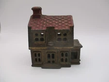 A.C. Williams Colonial House Still Bank Vintage Toy Period Antique