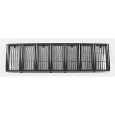 CH1200208 NEW Primed Black Grille Fits 1997-2001 Jeep Cherokee