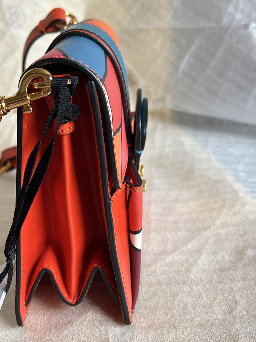 Red Valentino Shoulder / Crossbody Bag / Leather/Multicolor Red Valentino Shoulder / Crossbody Bag / Leather/Multicolor