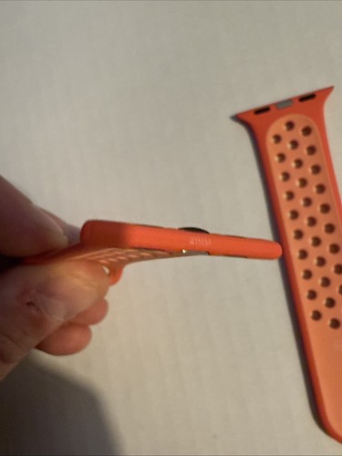 Apple Watch Nike Sport Band 41mm (38/40) OEM Magic Ember Crimson Bliss S/M Używany - Zdjęcie 4 z 9