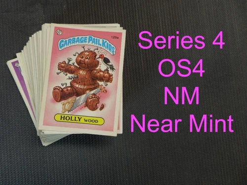 1986 Garbage Pail Kids Series 4 NM Complete Your Set GPK U-Pick OS4 125a-166b