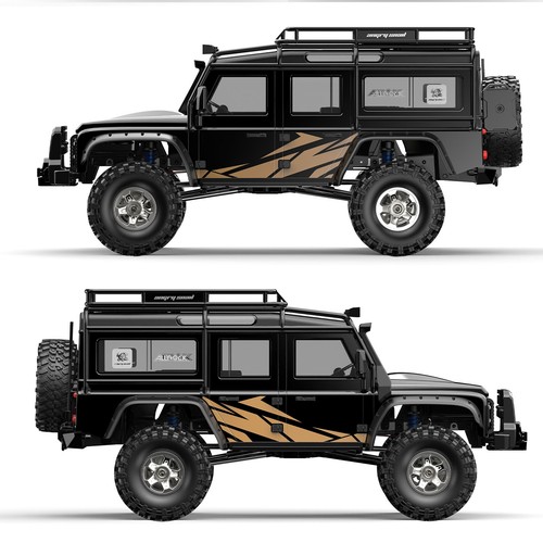 MJX H8H+ 1/8 RC Double Pickup 4WD V2 Remote Control Rock Crawler Car Model RTRft - Picture 18 of 18
