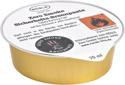 Rösle 25157 Sicherheits - Brennpaste ''Zero Smoke'' (6er-Pack), transparent