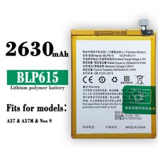 New Battery For OPPO BLP615 A37 A37M Neo 9 Mobile Phone High Quality 2630mAh