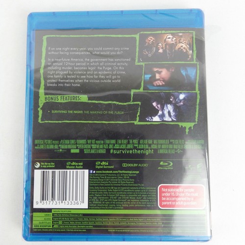 The Purge Monsters Collection Blu-Ray DVD, New & Sealed, Collectors Art Ed - Picture 3 of 5