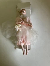 Vintage Ballerina Ornament Doll-Schmid