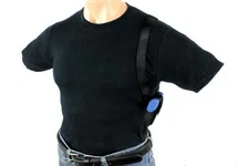 Concealed Carry T-Shirt  in Black or White - For SM/MED guns - Made in the USA