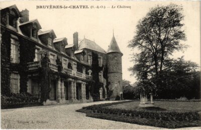 Old postcard Bruyeres-le-CHATEL Le Chateau (1354342)