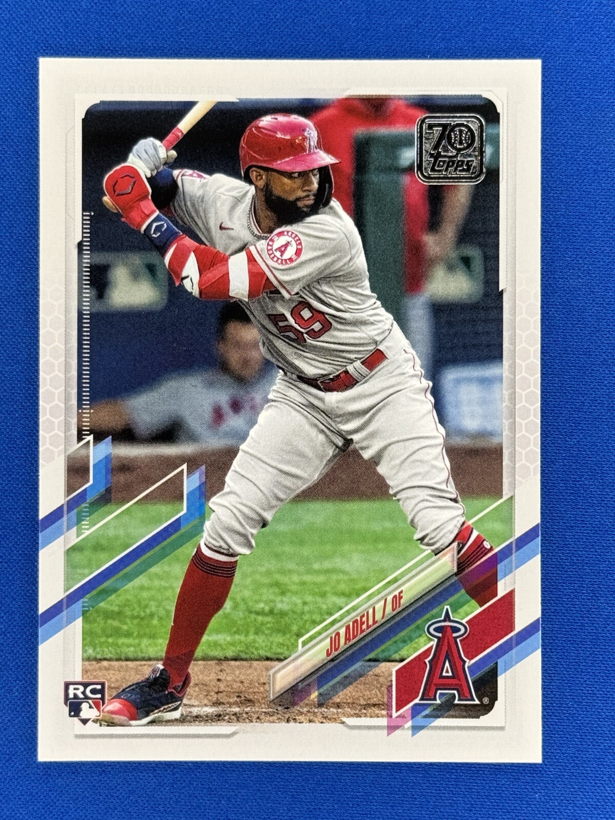 2021 Topps Series 2 #43 Jo Adell RC Rookie Angels