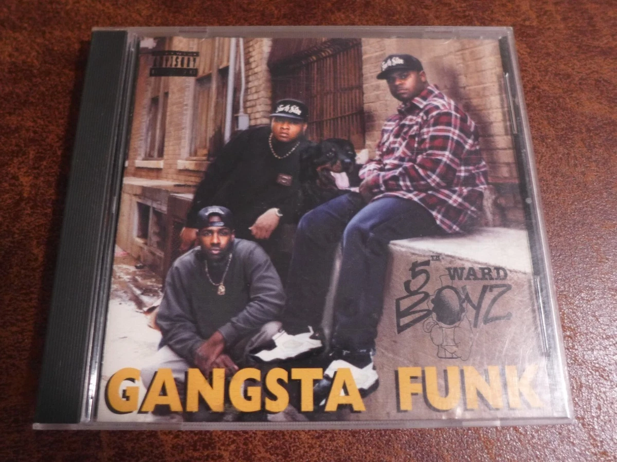 5th Ward Boyz – Gangsta Funk CD (1994) Underground Rap-a-lot Records G-Funk