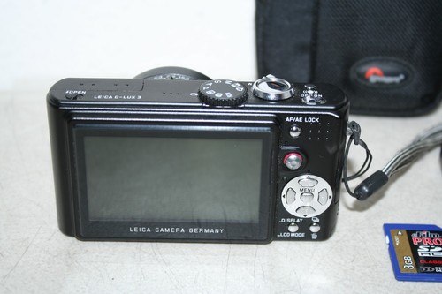 Leica D-LUX 3 10.0 MP Black Digital Compact Camera Point and Shoot- Tested - Picture 4 of 9