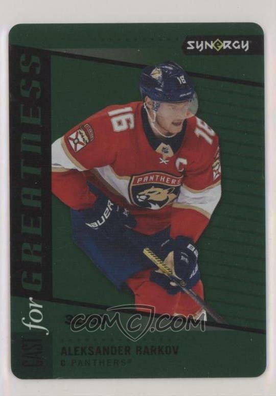 2020-21 Upper Deck Synergy Cast for Greatness Green Aleksander Barkov /50