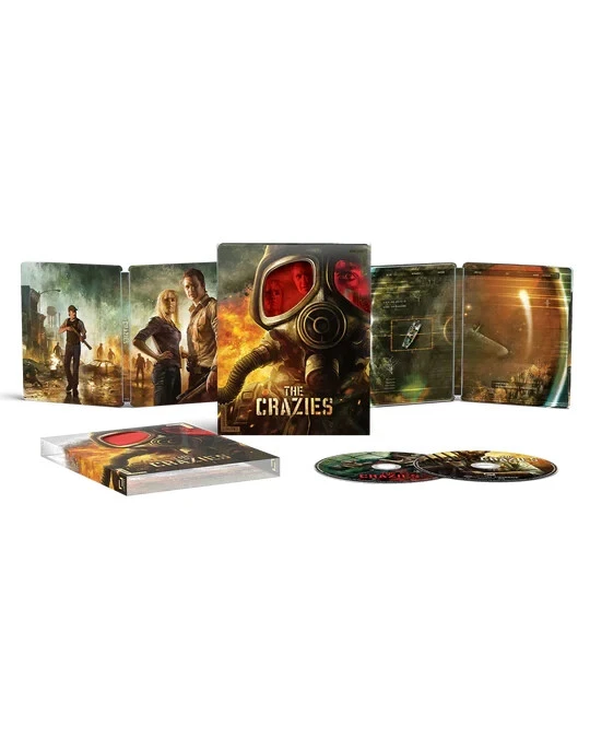 THE CRAZIES STEELBOOK 4K ULTRA HD + BLU-RAY + DIGITAL NEW! SEALED! - Image 2 of 4