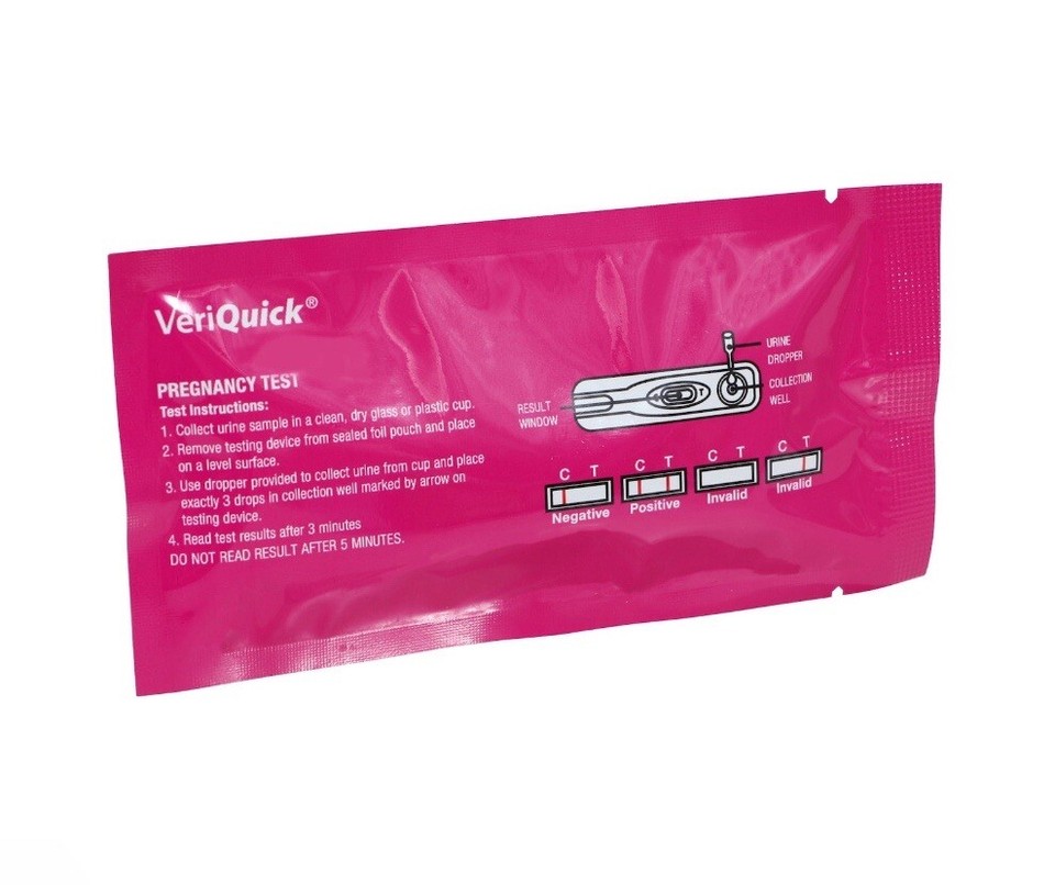 VeriQuick Pregnancy Test Fast, Easy to Use, and Over 99 Accurate