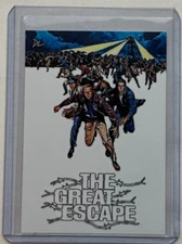 The Great Escape Limited Edition Artist Signed "Steve McQueen" Trading Card 3/10