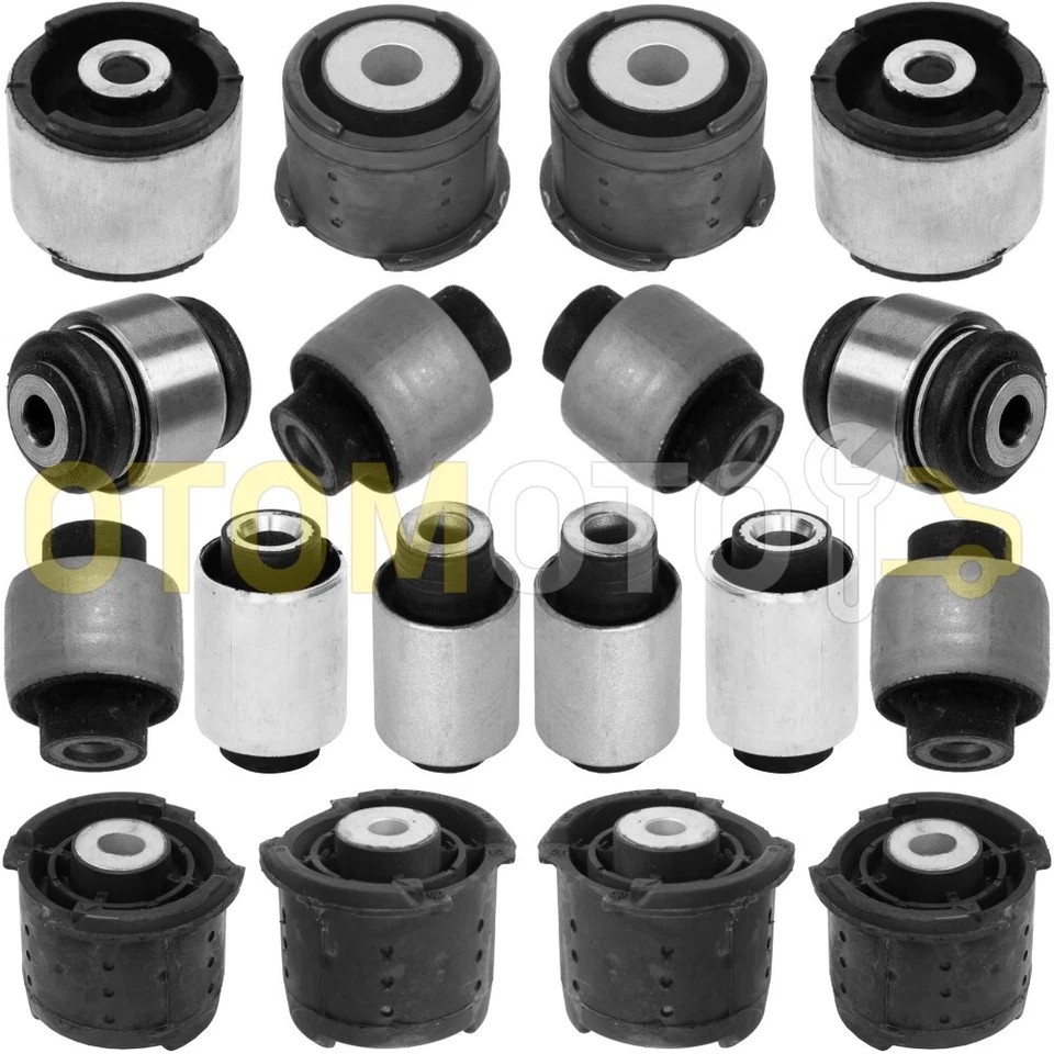 FRANCE AUTO PARTS BMW SERIE 3 E46 KIT SILENT BLOC DE SUSPENSION BRAS BERCEAU FUSEE ESSIEU ARRIERE