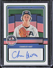 2023 USA Baseball Stars & Stripes Autograph #15U-CH Chandler Hart RC - MINT