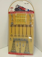 VINTAGE MODEL POWER TRACKSIDER ASSORTMENT FOR SCENIC LAYOUTS NEW FREE SHIP