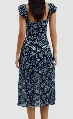 bette midi dress Bebe Women's Betty Bodycon Mesh Midi Dress, Size XL in Kiss Kiss Spandex/Nylon