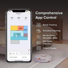 Roborock S7 Aspirateur Robot Puissant 2500 Pa Robot Aspirateur Laveur Connecté p