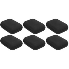 2 Pcs Storage Box Earphone Case Organizer Zipper Hard Disk EVA