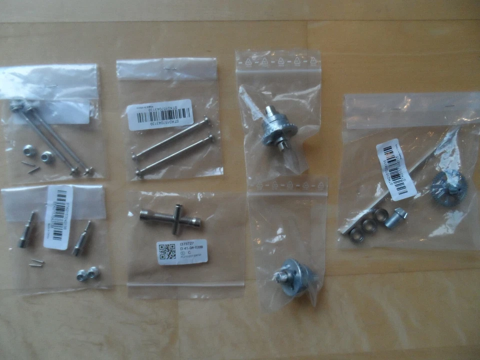 Komplett Umbau Set Metall Antrieb , XLH, Xinlehong 9130 9136 9137 9138, 1:16 OVP - Bild 2 von 4