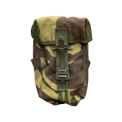 Original British Army PLCE Wasserflasche Beutel DPM Woodland Camouflage Cordura Gurtband