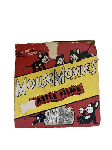 Terry Toons Castle Films Maus Filme Gefängnis Vögel 401 - 8 mm schwarzweiß Film