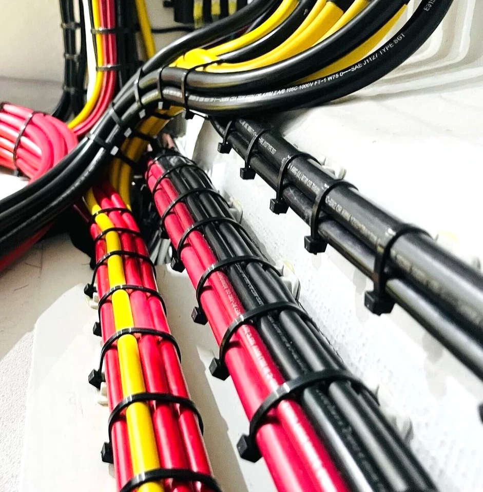 4 Gauge 25FT. Feet RED Power Ground OFC Wire Copper Marine Grade Cable 4 AWG US - Image 3 of 4