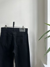 Moschino Jeans Black Vintage Denim Jeans 32 Made In Italy