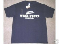 UTAH STATE AGGIES T SHIRT XLARGE XL BASKETBALL NWT NEW FOOTBALL XLRG