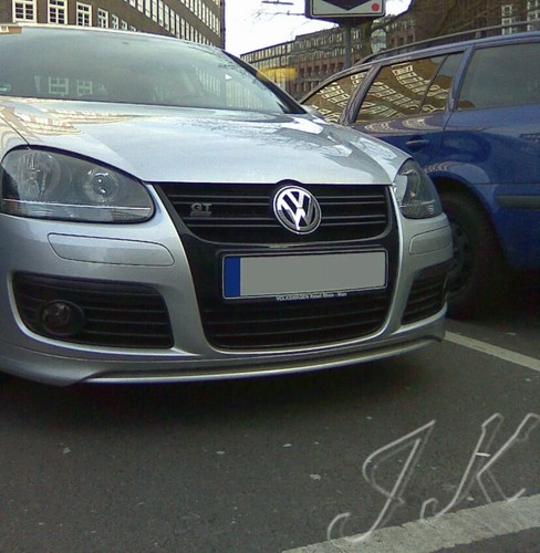 Front Lip Spoiler Add On for VW Golf MK5 - Fits GTI / GT Model