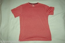 Mens S/S Shirt ORANGE ATHLETIC TEE Sport Performance L 42-44