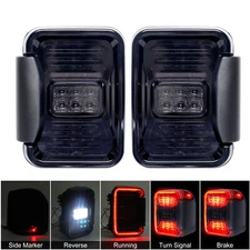 Brake LED Tail Lights for Jeep Gladiator JT 2020-2025 Turn Signal Reverse Lights