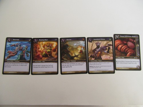 World of Warcraft Fires of Outland Cards, Opened Pack - Picture 13 of 24