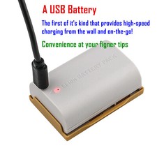 Kastar Magic Battery for Genuine Canon LP-E6N LPE6N EOS 90D 7D 6D 5DS XC10 XC15