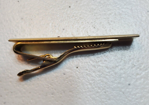 Vintage Red Rhinestones Tie Clip - Imagen 4 de 5