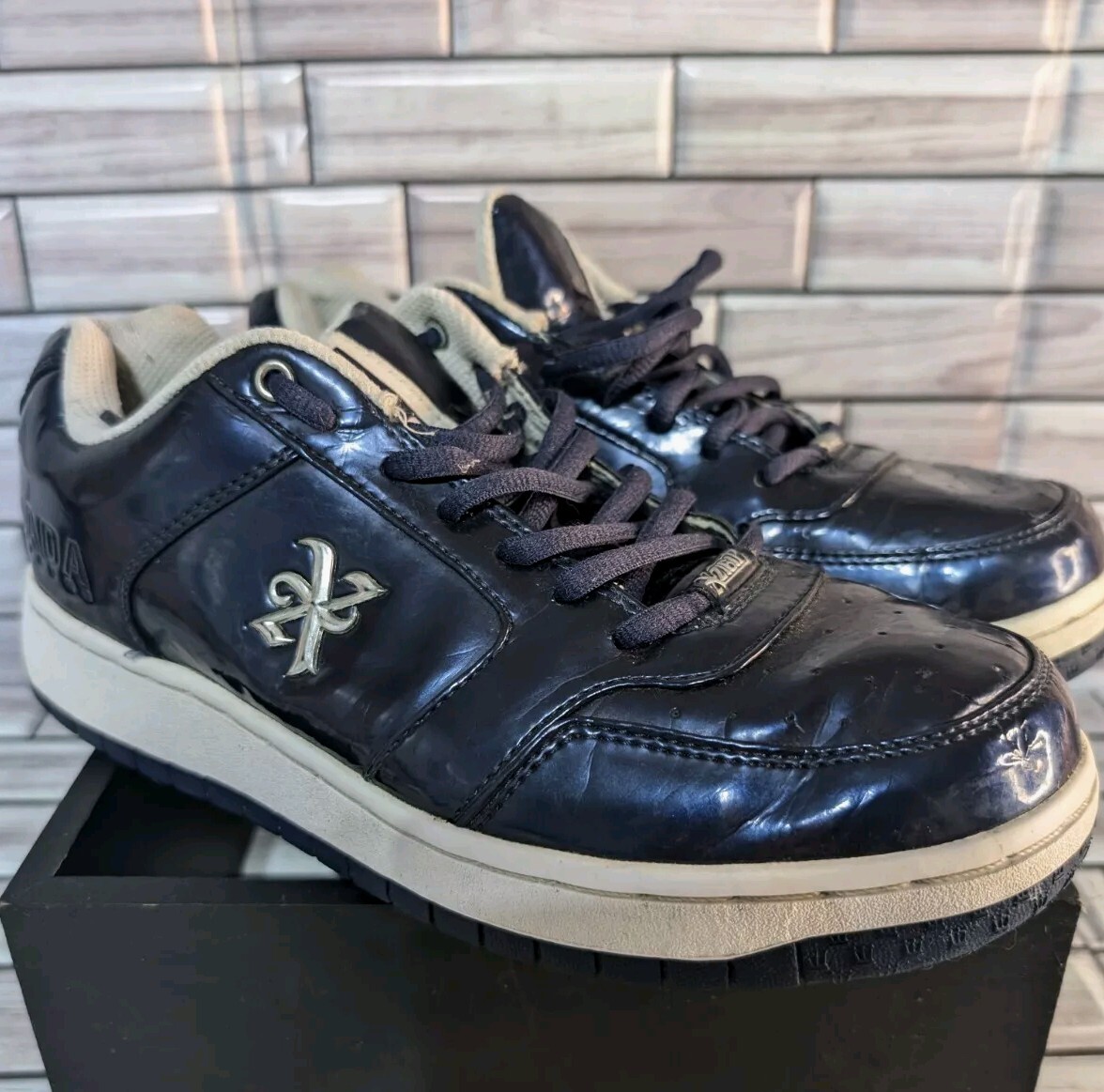 dadaページ Y2K Vintage DADA Supreme CROWN Mens Size 12 Shoes COLLECTOR