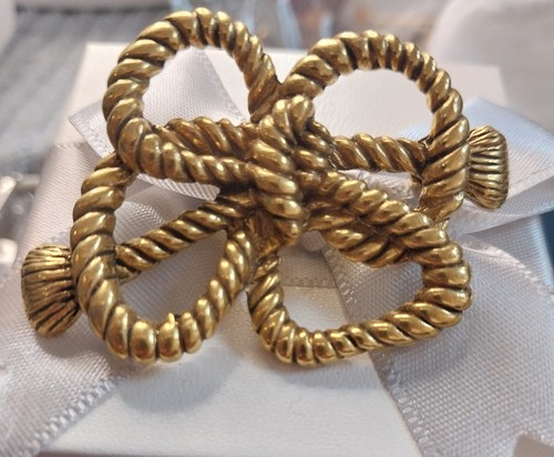Vintage Museo Metropolitano de Arte Broche de nudo de arco, Pin de dispersión... - Picture 6 of 13