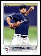 2022 Topps Steven Matz Toronto Blue Jays #276